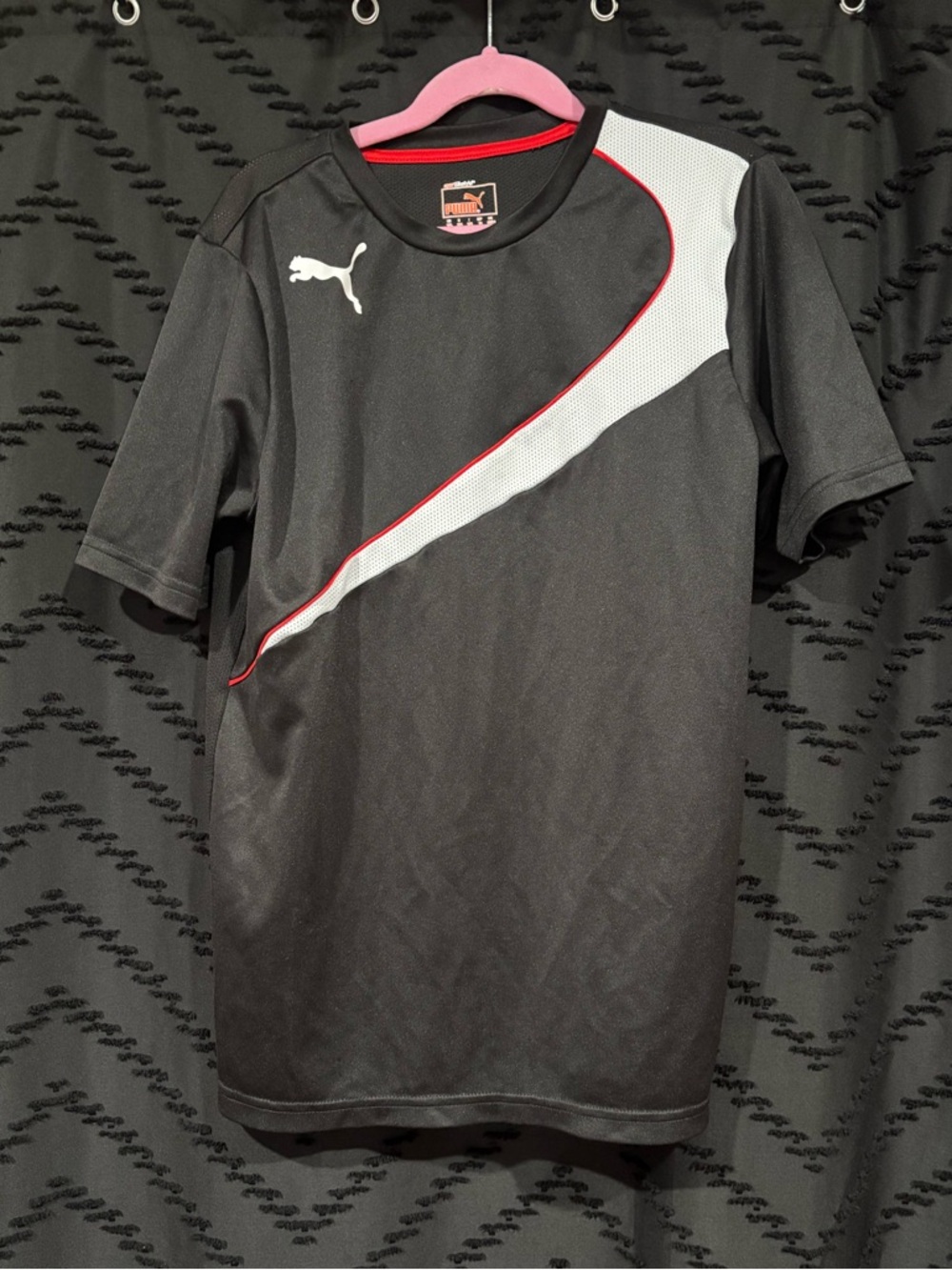 Puma Boy’s Black Athletic Tee